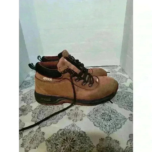 EUC Ryka Terrain Brown Suede Boots K28002WJB Ladies Size US 7M - Picture 4 of 9
